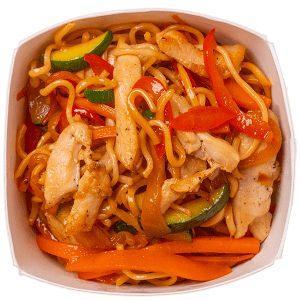Noodles o arroz bowl al gusto